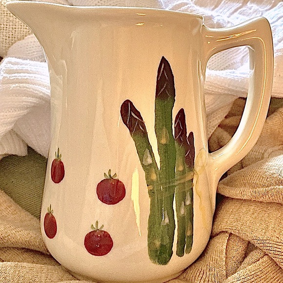 1999 Vintage Ceramic Pitcher/Jug made by Hartstone Potter USA. Brunch table EUC - Picture 2 of 15